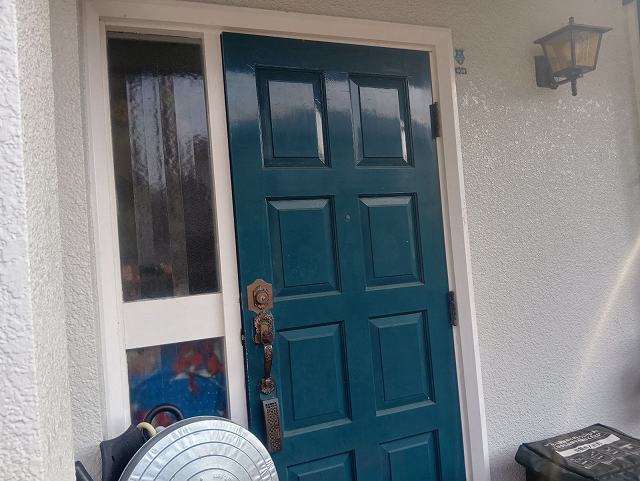 玄関　現地調査